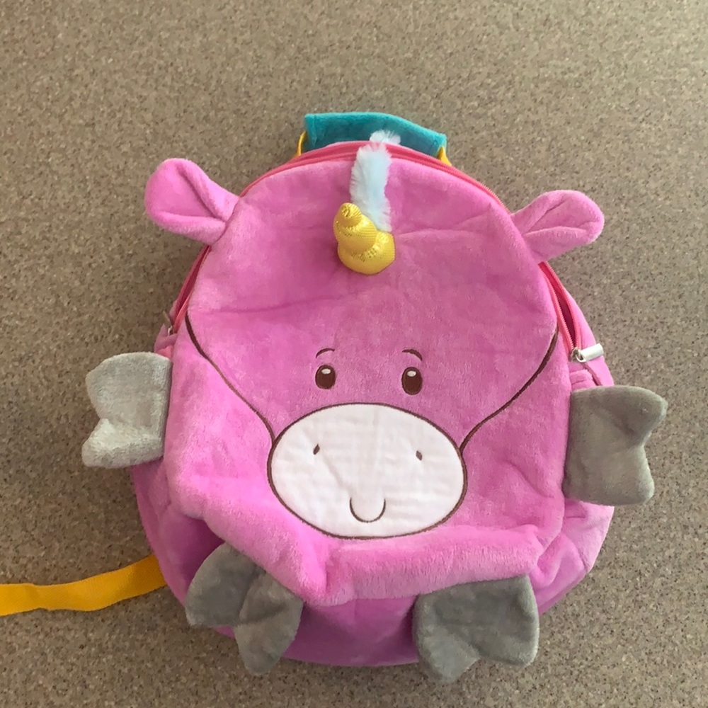 Plush Unicorn Backpack